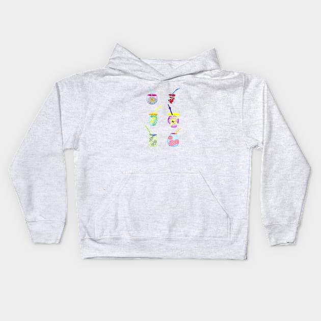 Latinamerican mates Kids Hoodie by agus.cami